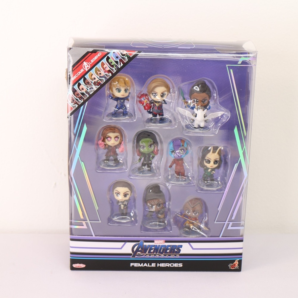 Hot Toys Cosbaby Marvel Avengers Endgame Female Heroes Action Bobble-Head Toys